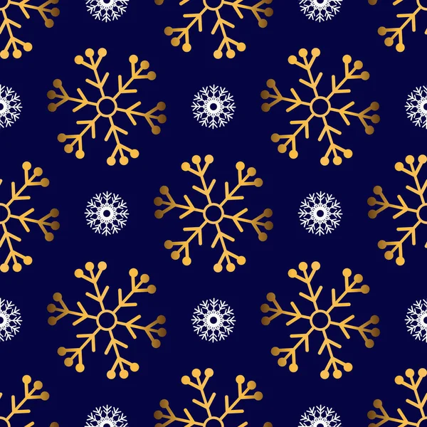 Kar tanesi ile yaratıcı Dikişsiz Noel desen