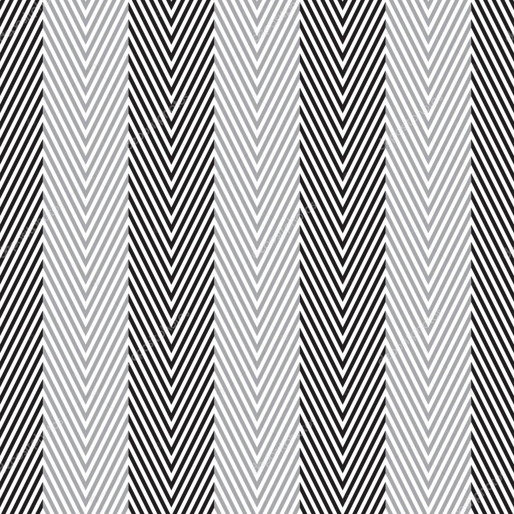 Seamless striped black and gray stripes pattern on transparent background, eps 8