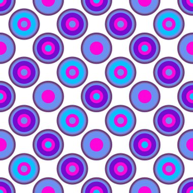 olorful lekeli seamless modeli şeffaf arka plan üzerinde