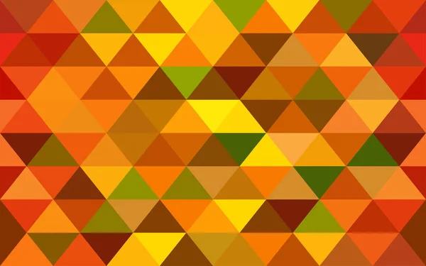 Elegante geometría naranja patrón sin costuras con triángulos — Archivo Imágenes Vectoriales