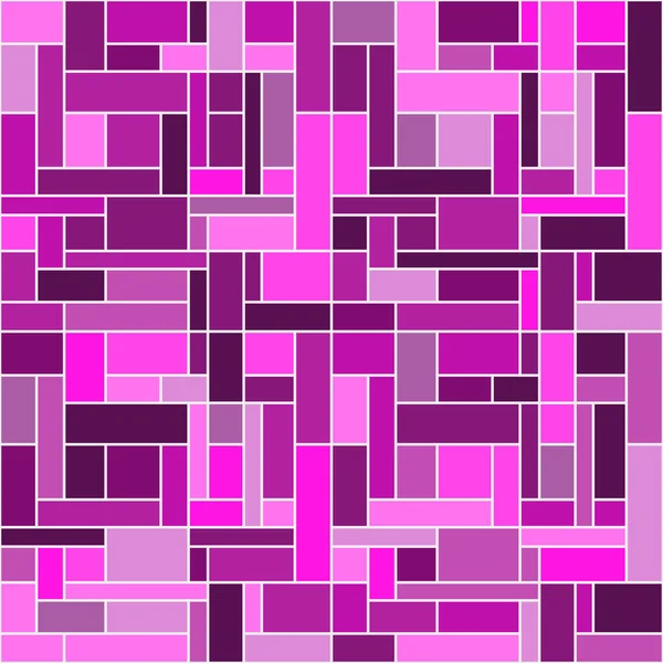 Seamless pattern of geometric shapes of pink hues — Stock Vector