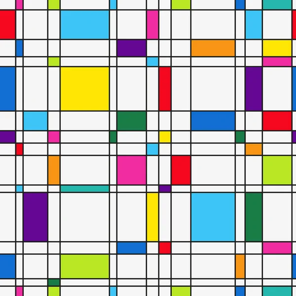 Beyaz adam üzerinde renkli geometrik şekiller seamless modeli