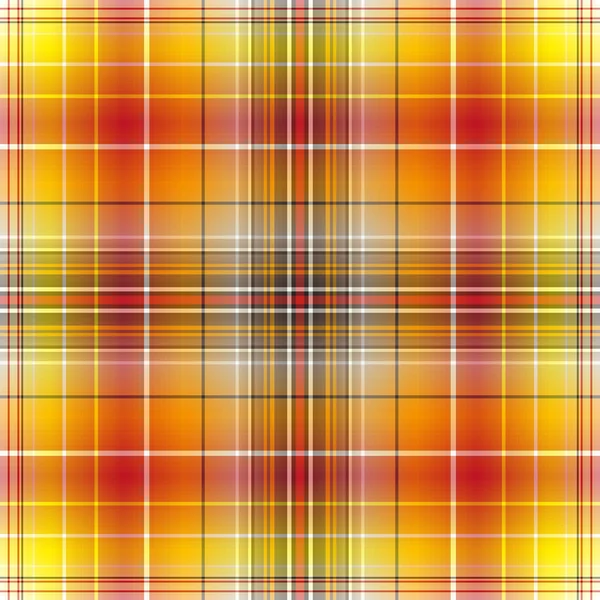 Seamless gray-white-orange checkered pattern. — Stock Vector