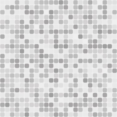Işık gri gümüş seamless modeli ile yuvarlak corne kareler