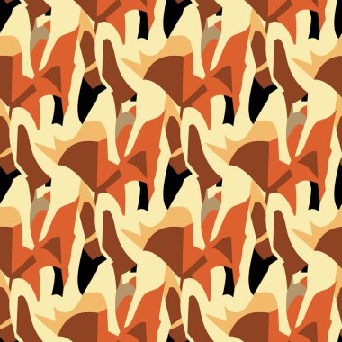 Kare karo şeklinde yaratıcı desenli doku, vektör 10 birim.