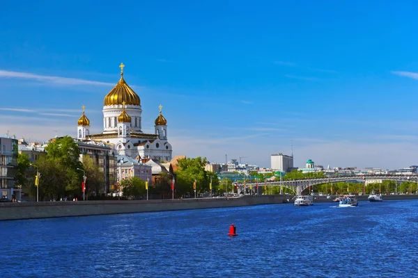 Christ Erlöser Kathedrale Moskau Russland — Stockfoto