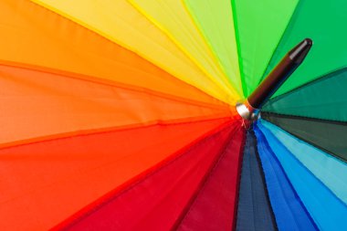 Renkli şemsiye - soyut faşist arkaplan