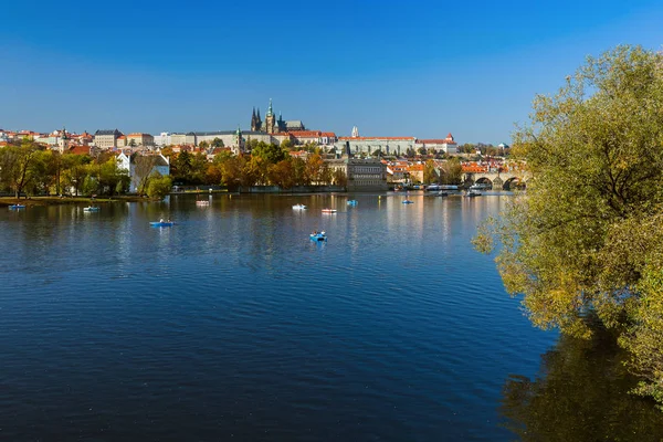 Paisaje Urbano Praga República Checa Viajes Arquitectura Fondo — Foto de Stock