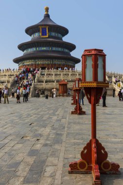 Cennet - Beijing Çin - mimari arka plan Tapınağı