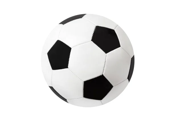 白い背景に孤立したサッカーボール — ストック写真