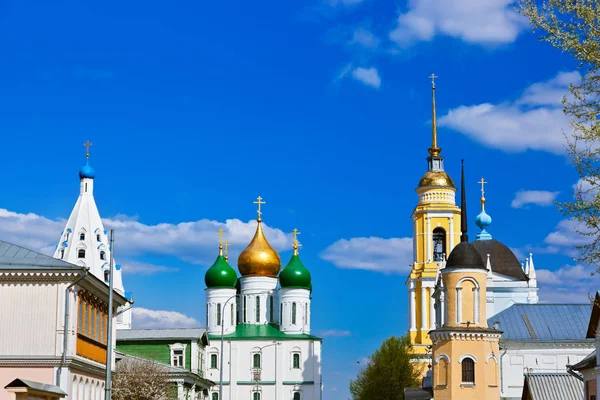 Egyházak Kolomna Kremlin Oroszország Moscow Region — Stock Fotó