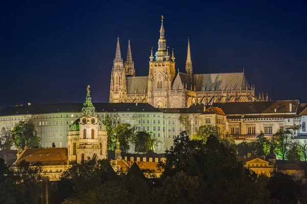 Stadtbild Von Prag Tschechische Republik Reise Und Architektur Hintergrund — Stockfoto