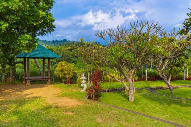 Bali Endonezya 'daki Budist Banjar Tapınağı - seyahat ve mimari geçmişi