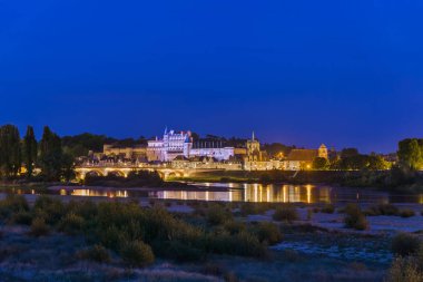 Loire Valley - Fransa - seyahat ve mimari planda Amboise Kalesi
