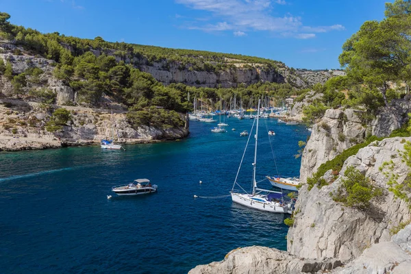 Calanque Port Miou Fjord Cassis France Nature Travel Background — Stock Photo, Image