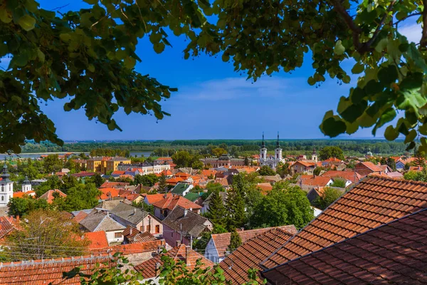 stock image Sremski Karlovci old town - Serbia - architecture travel background