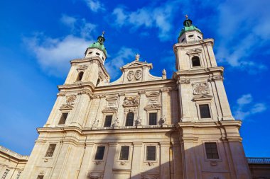 salzburg, Avusturya - seyahat arka plan Katedrali