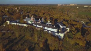 Savvino-Storozhevsky Manastırı ZVENIGOROD - Moscow region - Rusya - Hava video