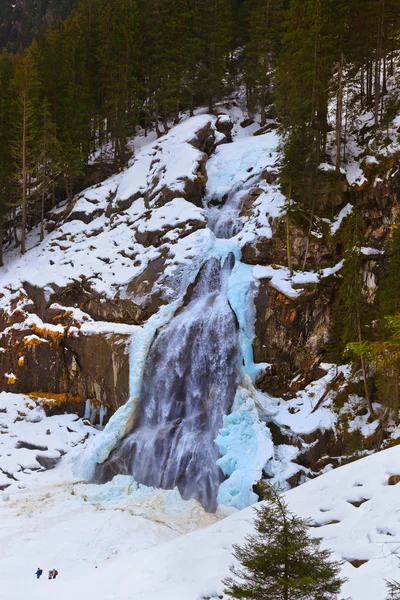 Cascada Krimml Tirol Austria Naturaleza Antecedentes Viaje —  Fotos de Stock