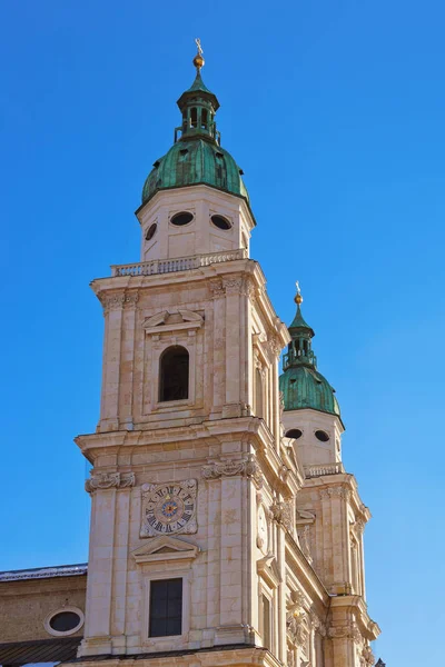 Kathedraal Salzburg Oostenrijk Reizen Achtergrond — Stockfoto