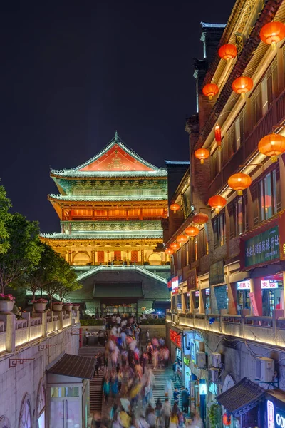 Xian China Maio 2018 Torre Tambor Cidade Velha — Fotografia de Stock