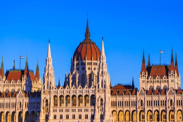 Parlamento Budapest Hungría Contexto Arquitectura Del Paisaje Urbano — Foto de Stock