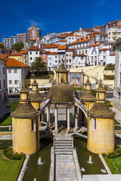 Coimbra Gamla Stan Portugal Arkitektur Bakgrund — Stockfoto