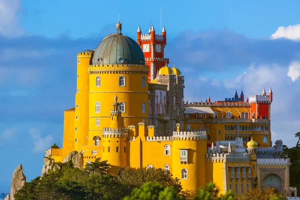 Pena Palace Sintra Portugal Arkitektur Bakgrund — Stockfoto