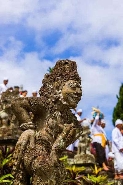 Świątynia Pura Besakih Wyspa Bali Indonezja Podróże Tło Architektury — Zdjęcie stockowe