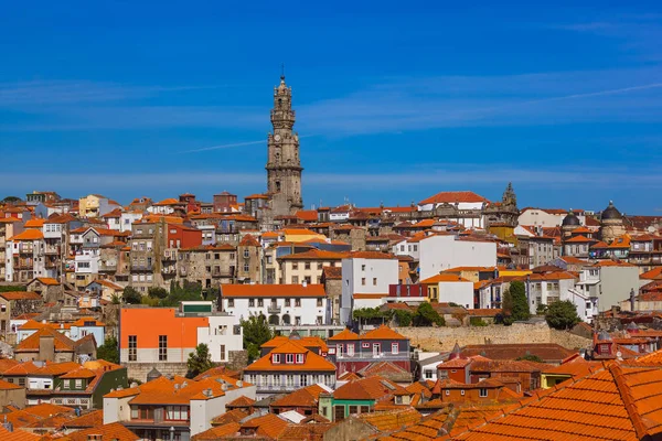 Cidade Velha Porto Portugal Arquitetura Fundo — Fotografia de Stock