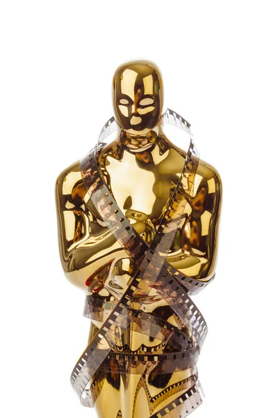 Award Oscar Ceremony Cinema Film Isolated White Background — Stock Photo, Image