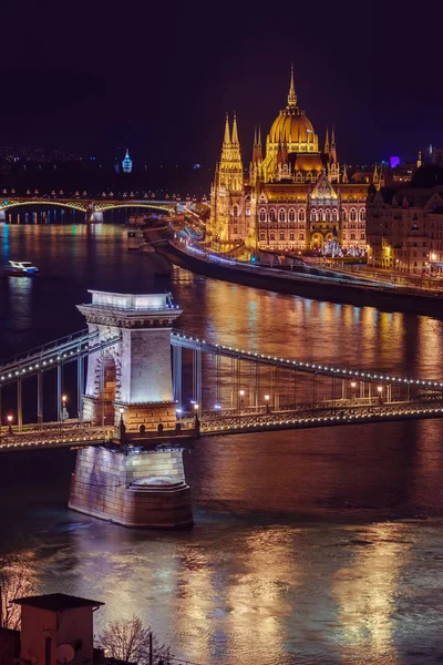 Parlament Budapesten Városkép Építészeti Háttér — Stock Fotó