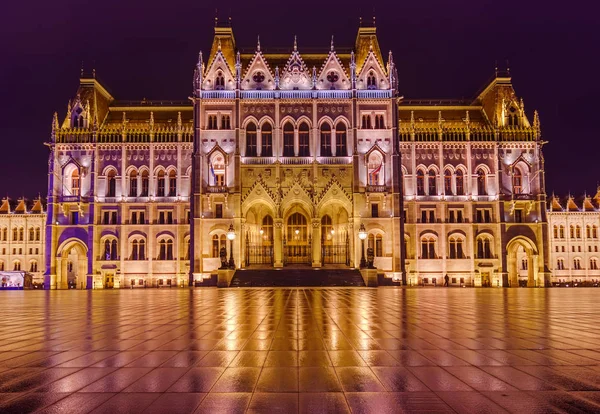 Parlamento Budapest Hungría Contexto Arquitectura Del Paisaje Urbano — Foto de Stock