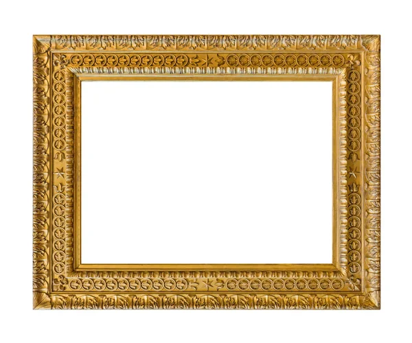 Quadro Imagem Madeira Velha Isolado Fundo Branco — Fotografia de Stock