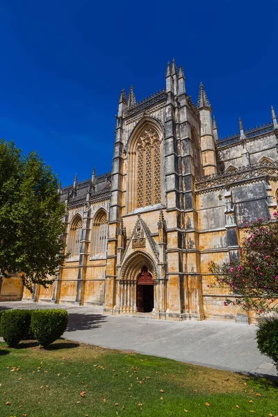 Mosteiro Batalha Portugal Arquitetura Fundo — Fotografia de Stock