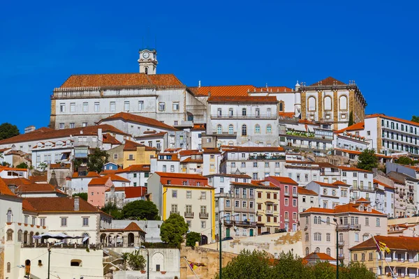 葡萄牙科英布拉古城 建筑背景 — 图库照片