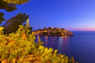 Ada Sveti Stefan - Karadağ - Mimarlık ve doğa geçmişi