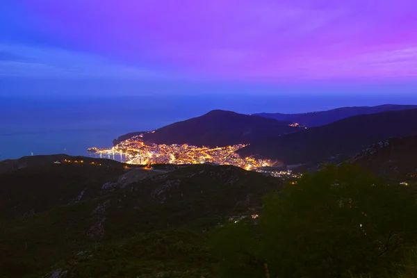 Budva Montenegro Fondo Viaje Arquitectura —  Fotos de Stock