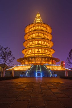 Luoyang şehir ulusal miras Parkı - Çin - seyahat ve mimari arka plan