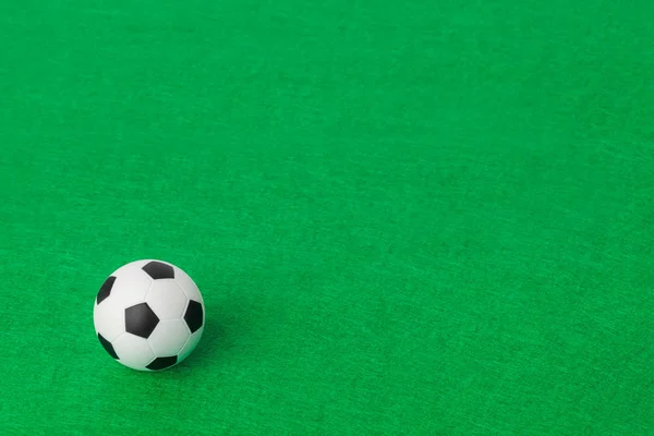 Pallone Calcio Sul Campo Calcio Sfondo Sportivo — Foto Stock