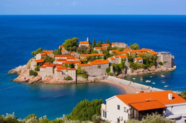 Ada Sveti Stefan - Karadağ - Mimarlık ve doğa geçmişi