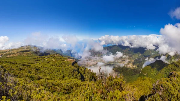 Aldeia Montanha Madeira Portugal Fundo Viagem — Fotografia de Stock