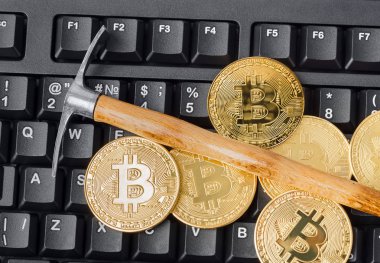 Bitcoinler üzerine bilgisayar ve kazma - iş geçmişi