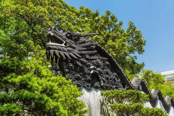 Jardin Yuyuan Jardin Bonheur Dans Centre Shanghai Chine Voyage Architecture — Photo