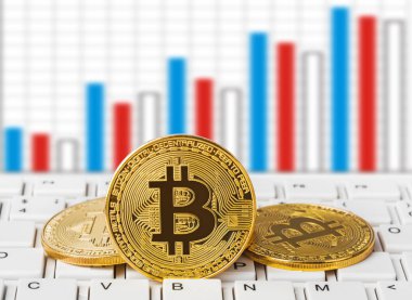 Bitcoins bilgisayar ve diyagram - iş teknolojik altyapı