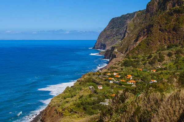 Dorf Boaventura Auf Madeira Portugal Reisehintergrund — Stockfoto