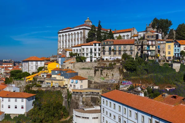 Πόρτο Παλιά Πόλη Στην Πορτογαλία Αρχιτεκτονική Υπόβαθρο — Φωτογραφία Αρχείου