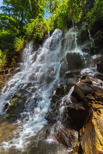 Kanto Lampo Cascada Isla Bali Indonesia Viajes Antecedentes Naturaleza — Foto de Stock