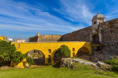 Fort Peniche - Portekiz - mimari arka planda