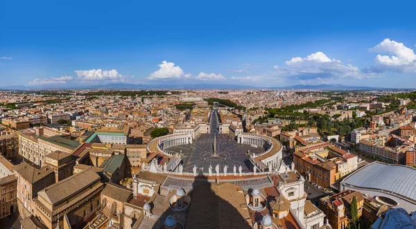 Blick Von Der Basilika Sant Peters Vatican Rom Italien Architektur — Stockfoto